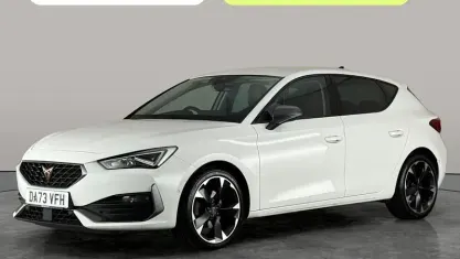 Used Cupra Leon 150 HP (110 kW) 2023 White Hatchback