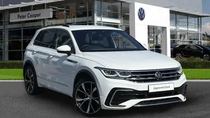 Used VW Tiguan R-line 150 HP (110 kW) 2023 White SUV