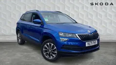 Blue Used 2021 Skoda Karoq SE Drive SUV | £18,850 (Fair price)