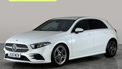 Used Mercedes A200 Executive 163 HP (119 kW) 2020 White Hatchback