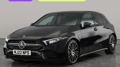 Used Mercedes A35 AMG Executive 306 HP (225 kW) 2022 Black Hatchback