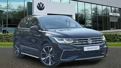 Black Used 2022 VW Tiguan R-line SUV | £28,991 (Fair price)