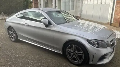 Silver Used 2019 Mercedes C220 Active Coupe | £18,499 (Fair price)