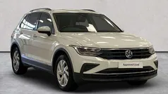 White Used 2021 VW Tiguan Life SUV | £15,709 (Fair price)