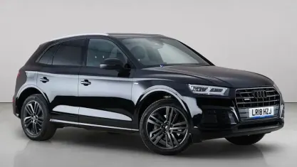 Used Audi Q5 S-Line 190 HP (139 kW) 2018 Black SUV
