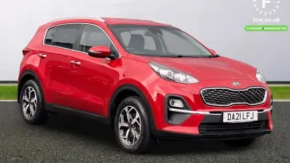 Used Kia Sportage 132 HP (97 kW) 2021 Red SUV