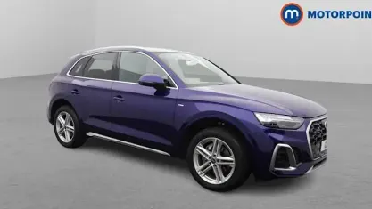 Used Audi Q5 S-Line 265 HP (194 kW) 2023 Blue SUV