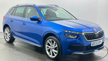 Used Skoda Kamiq SE L Executive 150 HP (110 kW) 2023 Blue SUV