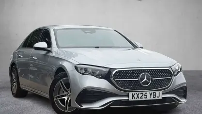 Used Mercedes E200 AMG line 204 HP (150 kW) 2025 Silver Sedan