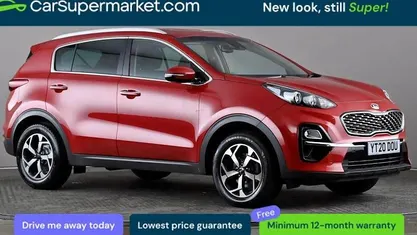 Used Kia Sportage 132 HP (97 kW) 2020 Red SUV