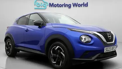 Used Nissan Juke N-Connecta 114 HP (83 kW) 2023 Blue SUV