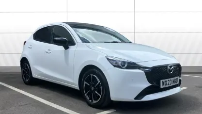 Used Mazda 2 Homura-Aka 116 HP (85 kW) 2023 White Hatchback
