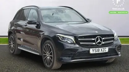 Used Mercedes GLC250 AMG line 204 HP (150 kW) 2018 Black SUV