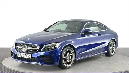 Used 2022 Mercedes C200 AMG line Coupe | £18,620