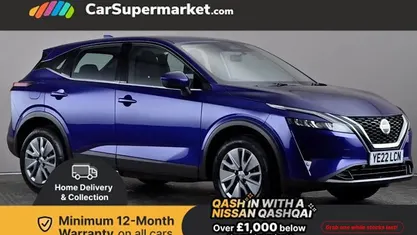 Used 2022 Nissan Qashqai Visia SUV | £13,697 (Good price)