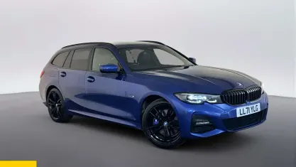 Used BMW 330e M Sport 292 HP (214 kW) 2022 Blue Estate