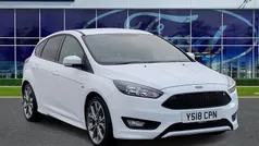 White Used 2018 Ford Focus ST-Line Hatchback | £9,094 (Good price)