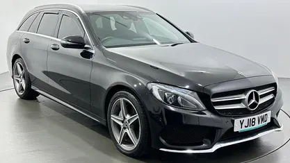 Used Mercedes C220 AMG line 170 HP (125 kW) 2018 Estate