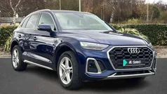 Blue Used 2021 Audi Q5 S-Line SUV | £26,500 (Good price)