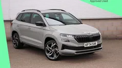 Meteor grey Used 2024 Skoda Karoq SportLine SUV | £27,995 (Fair price)