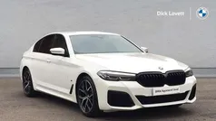 White Used 2022 BMW 520 M Sport Sedan | £27,995 (Fair price)