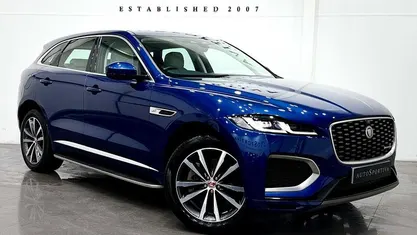 Blue Used 2021 Jaguar F-Pace R-Dynamic SUV | £33,990 (Good price)