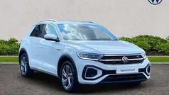 White Used 2022 VW T-Roc R-line SUV | £23,450 (Fair price)
