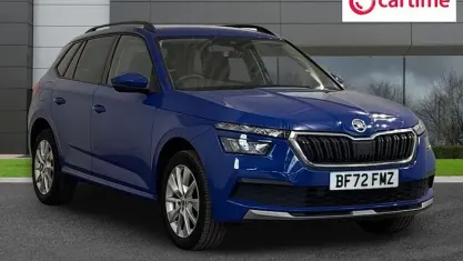 Used Skoda Kamiq SE Drive 110 HP (80 kW) 2022 Blue SUV