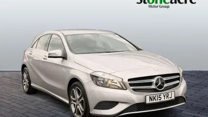 Used Mercedes A180 109 HP (80 kW) 2015 Silver Hatchback