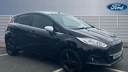Used Ford Fiesta Zetec 82 HP (60 kW) 2016 Black Hatchback