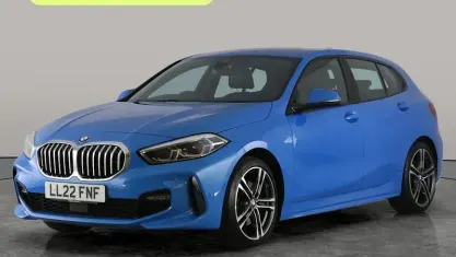 Used BMW 116 M Sport 116 HP (85 kW) 2022 Blue Hatchback