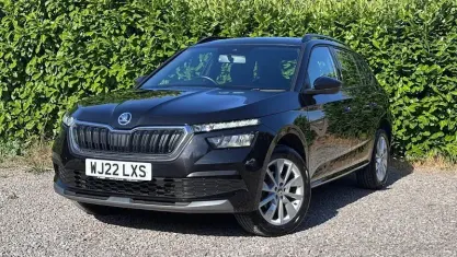 Used Skoda Kamiq SE 95 HP (69 kW) 2022 Black SUV