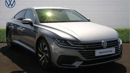 Used VW Arteon R-line 150 HP (110 kW) 2019 Silver Hatchback
