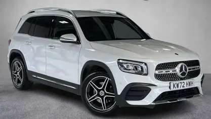 Used Mercedes GLB200 AMG line 163 HP (119 kW) 2023 White SUV
