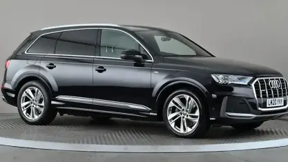 Used Audi Q7 S-Line 286 HP (210 kW) 2020 Black SUV