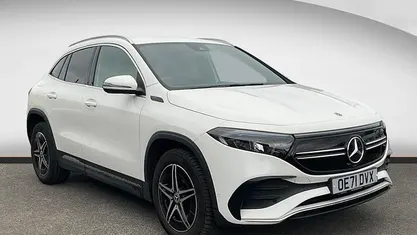 Used Mercedes EQA250 AMG line 139 kW (190 HP) 2021 White SUV