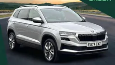 Brilliant silver Used 2024 Skoda Karoq SE L SUV | £24,495 (Fair price)
