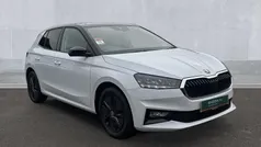 Moon white metallic black roof Used 2023 Skoda Fabia Colour Edition Hatchback | £15,490 (Fair price)
