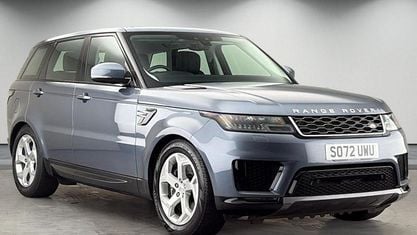 Begagnad Land Rover Range Rover Sport HSE 400 HK (294 kW) 2021 Blå SUV