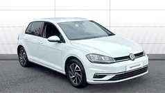White Used 2019 VW Golf VII Match Hatchback | £13,480 (Fair price)