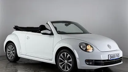 White Used 2015 VW Beetle Design Cabriolet | £10,300 (Fair price)