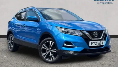 Used Nissan Qashqai N-Connecta 140 HP (102 kW) 2020 Blue SUV
