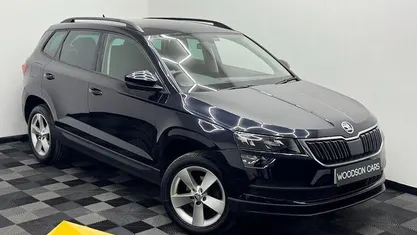 Used Skoda Karoq SE 116 HP (85 kW) 2019 Black SUV