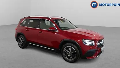 Used Mercedes GLB220 AMG Line Premium 190 HP (139 kW) 2021 Red SUV