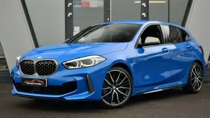 Used BMW M135 Luxury Line 306 HP (225 kW) 2023 Blue Hatchback
