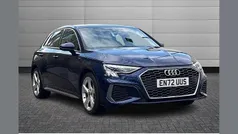 Blue Used 2023 Audi A3 S-Line Hatchback | £20,490 (Fair price)