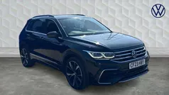 Black Used 2023 VW Tiguan R-line SUV | £29,500 (Fair price)