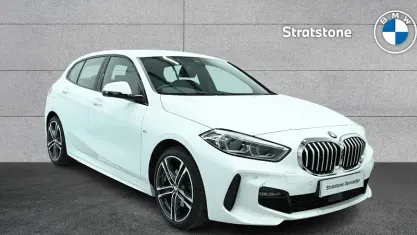 Used BMW 118 M Sport 136 HP (100 kW) 2023 White Hatchback