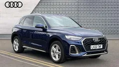 Blue Used 2022 Audi Q5 S-Line SUV | £33,433 (Fair price)