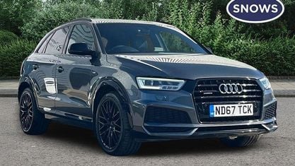 Używany Audi Q3 Black Edition 184 KM (135 kW) 2018 Szary SUV